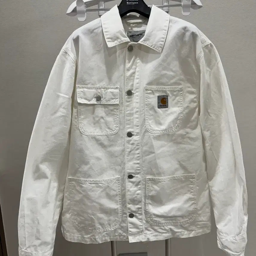 [BUNJANG] Carhartt WIP Michigan Coat White Jacket / 칼하트 WIP 미시건 코트 화이트 자켓
