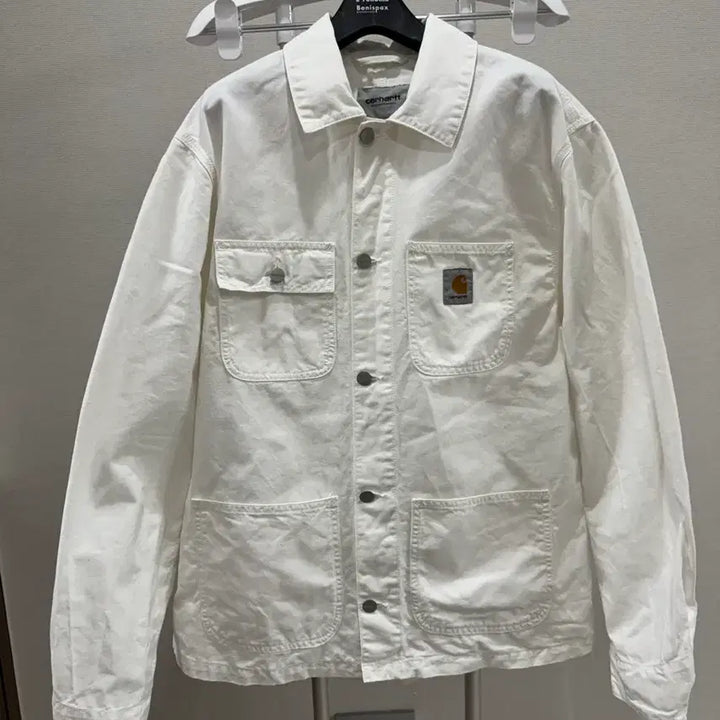 [BUNJANG] Carhartt WIP Michigan Coat White Jacket / 칼하트 WIP 미시건 코트 화이트 자켓