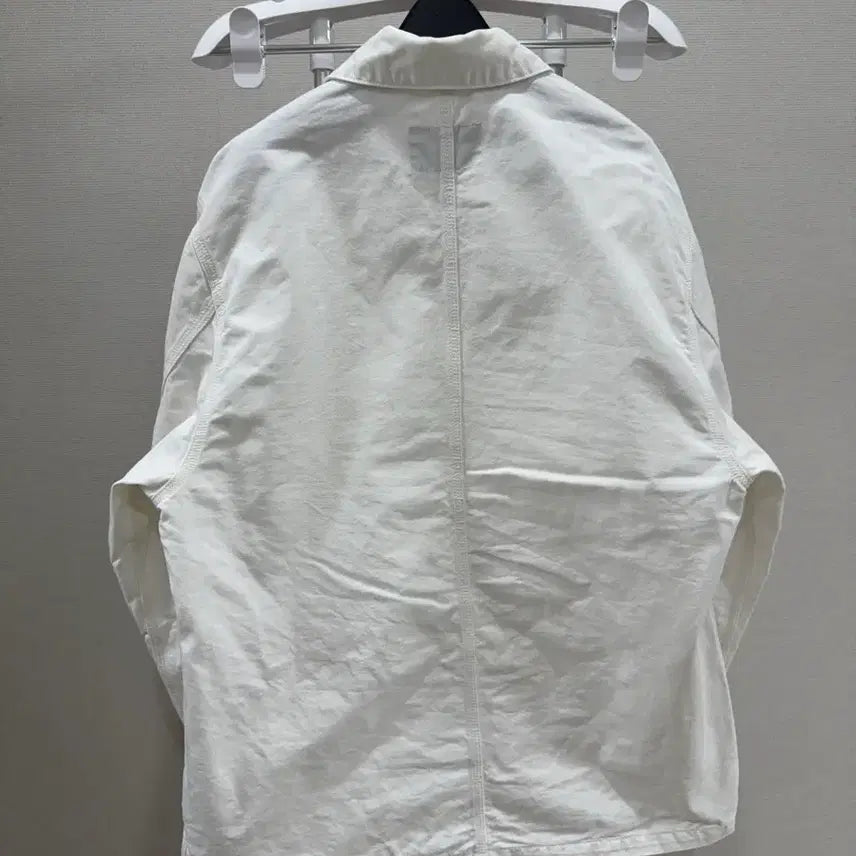 [BUNJANG] Carhartt WIP Michigan Coat White Jacket / 칼하트 WIP 미시건 코트 화이트 자켓