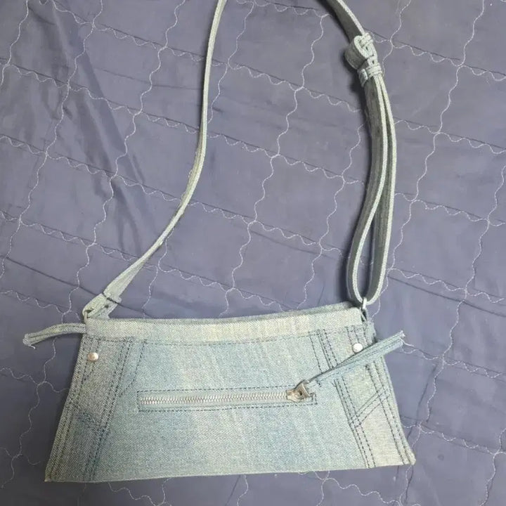 [BUNJANG] Adidas Denim Shoulder Bag / 아디다스 데님 숄더백