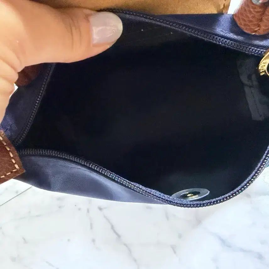 [BUNJANG] Longchamp Le Pliage Mini Crossbody Navy / 롱샴 르 플리아쥬 미니 크로스 네이비