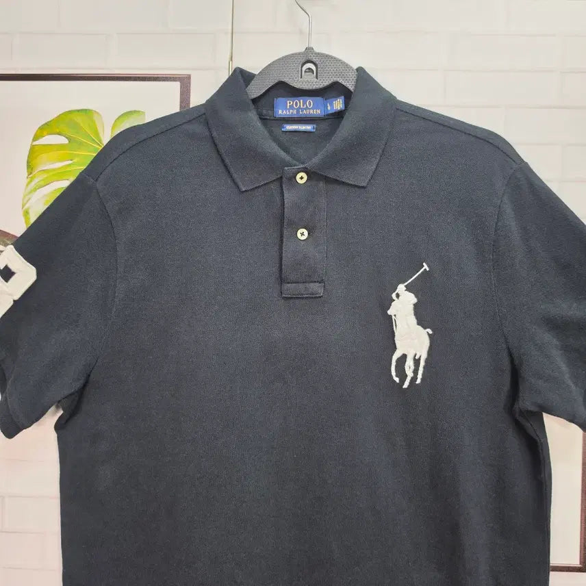 [BUNJANG] Polo Ralph Lauren Custom Slim Fit Big Pony Numpher 3 Short Sleeve Polo Shirt - Size L / 폴로랄프로렌 커스텀 슬림핏 빅포니 넘퍼3 반팔 폴로 셔츠 카라티 L사이즈