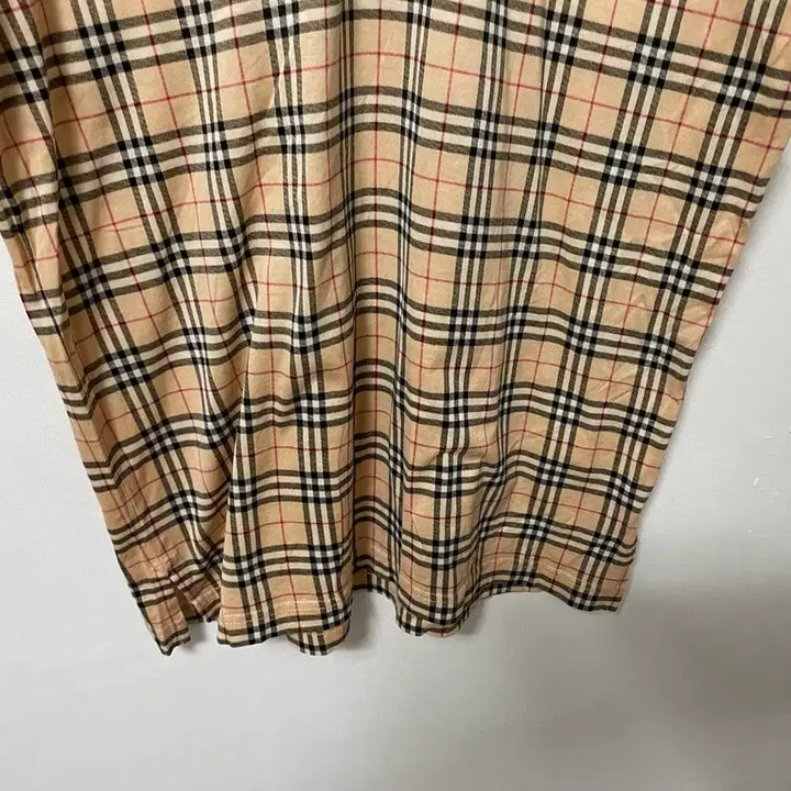 [SOLD OUT] 100 Burberry 버버리 올드스쿨 반팔 카라티 정품