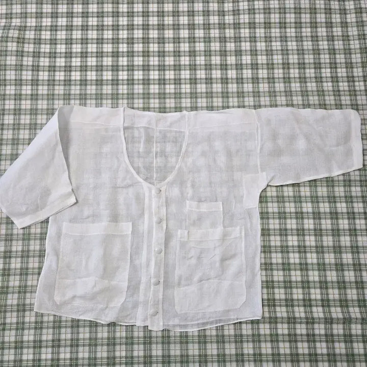 [BUNJANG] Korean Ramie Hanbok Top - Size 100 / 4ㅡ모시 국산 저고리ㅡ100