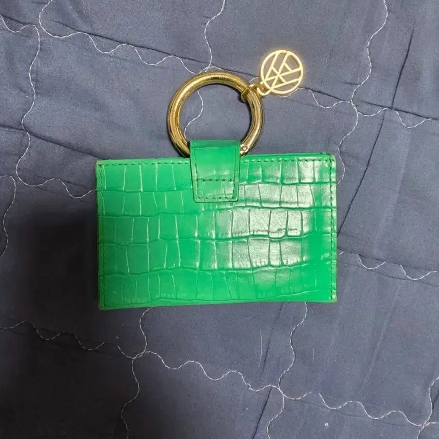 [BUNJANG] Arak9 Crocodile Pattern 3-Fold Card Wallet / 아라크나인카드지갑