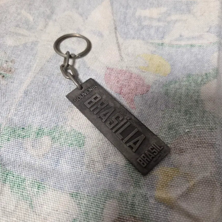 [BUNJANG] 1980s-1990s Brazil Vintage Metal Keychain / 8-90s Brazil 빈티지 메탈 키링