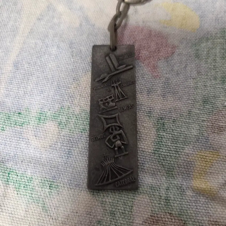 [BUNJANG] 1980s-1990s Brazil Vintage Metal Keychain / 8-90s Brazil 빈티지 메탈 키링