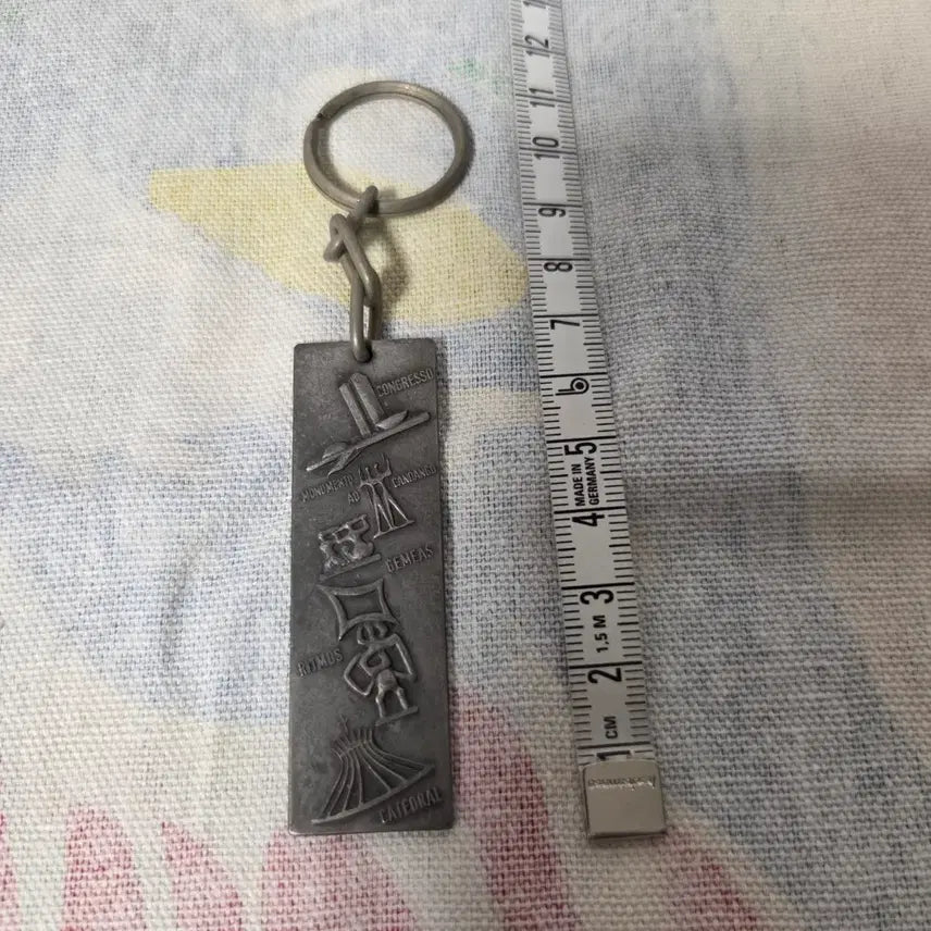 [BUNJANG] 1980s-1990s Brazil Vintage Metal Keychain / 8-90s Brazil 빈티지 메탈 키링