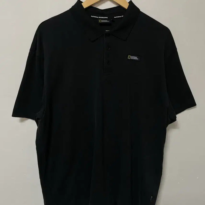 [BUNJANG] National Geographic Functional Spandex Loose Fit Short Sleeve Polo T-Shirt / 110 내셔널지오그래픽 면 기능성 스판 루즈핏 반팔 카라티 정품