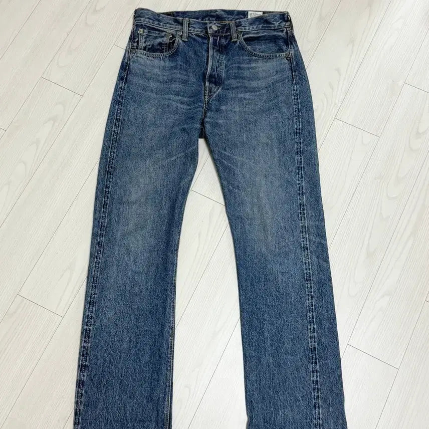 [BUNJANG] OrSlow 105 2 Years Washed Denim Pants / 오어슬로우 105 2years 워싱 데님