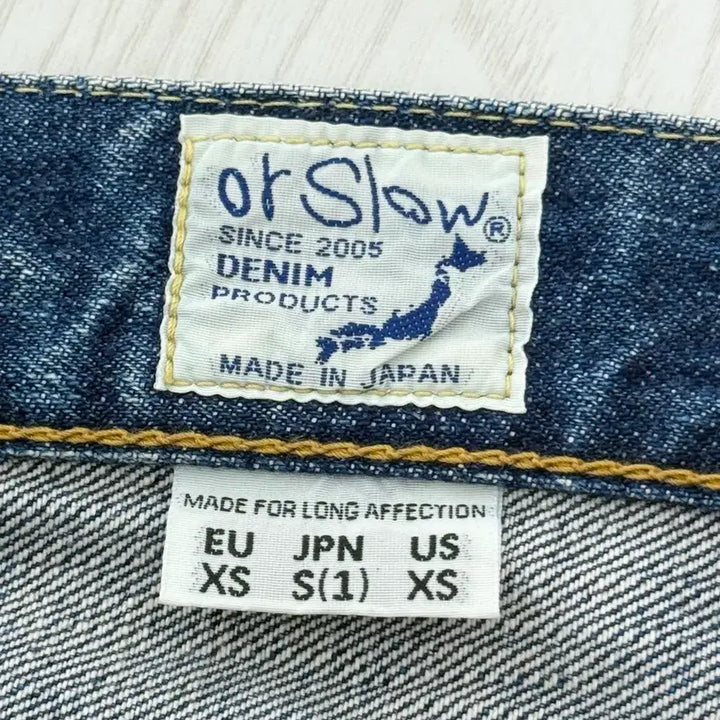 [BUNJANG] OrSlow 105 2 Years Washed Denim Pants / 오어슬로우 105 2years 워싱 데님