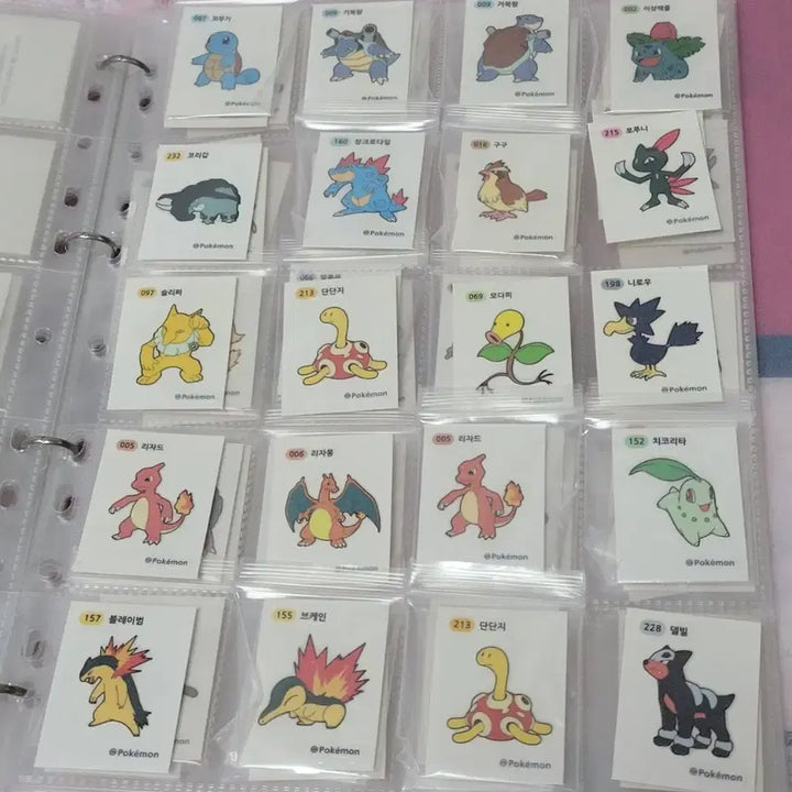 [BUNJANG] Pokemon Stickers / 포켓몬 띠부씰 양도