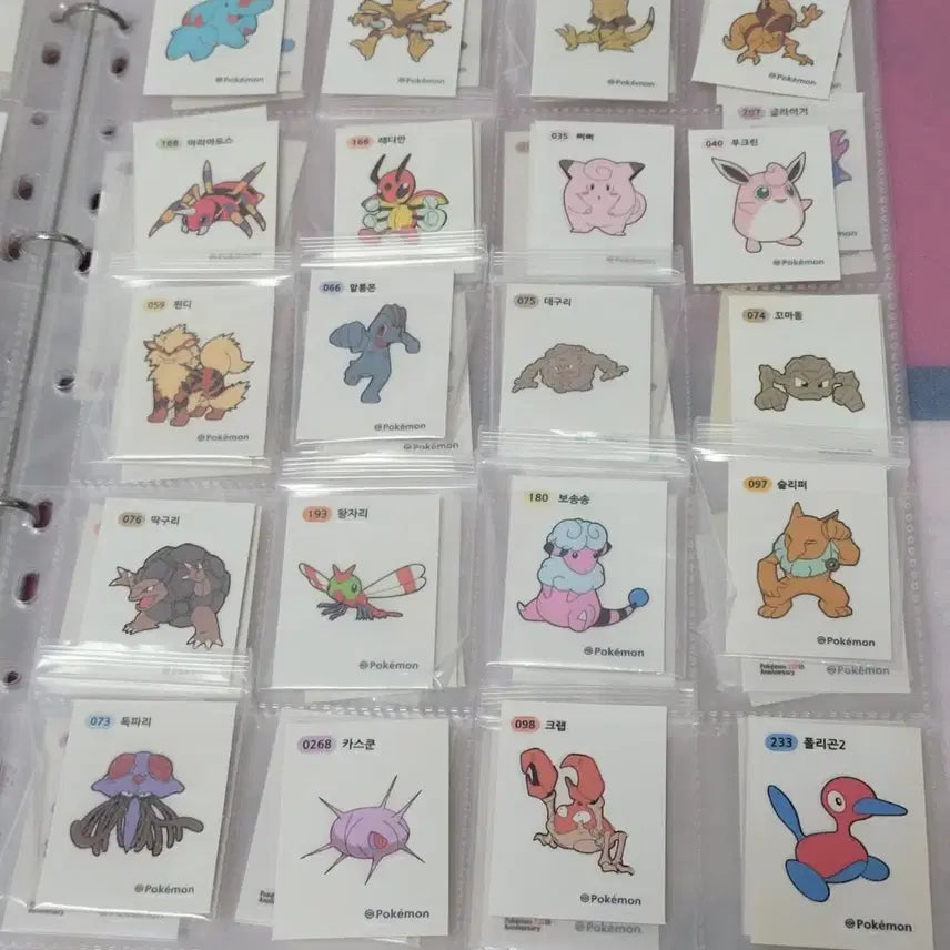 [BUNJANG] Pokemon Stickers / 포켓몬 띠부씰 양도
