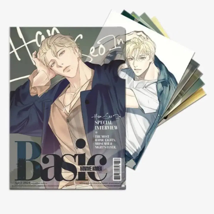 [BUNJANG] Backlight Han Seoin Photobook Scrap File (Sealed) / 미개봉) 백라이트 한서인 화보 스크랩 파일