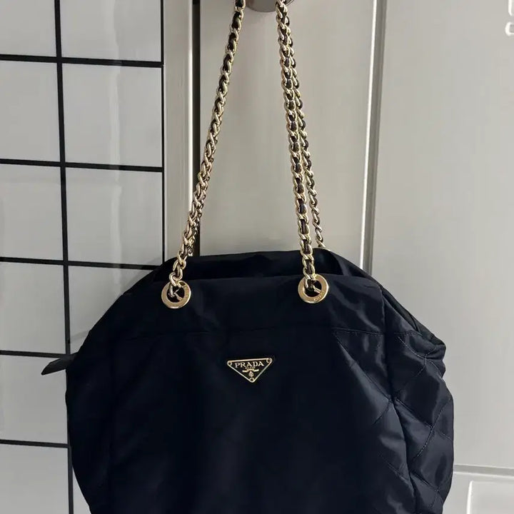 [BUNJANG] Prada Chain Shoulder Bag / 프라다 체인 숄더백 정품