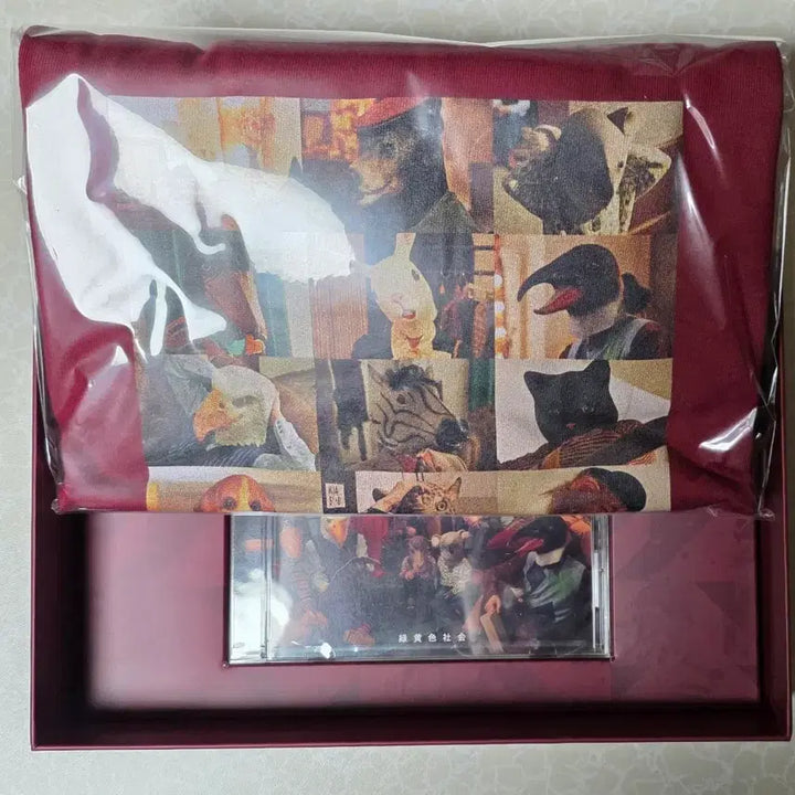 [BUNJANG] Nokhuhsangsae Actor T-Shirt Limited Edition Album / 녹황색사회 actor 티셔츠한정반