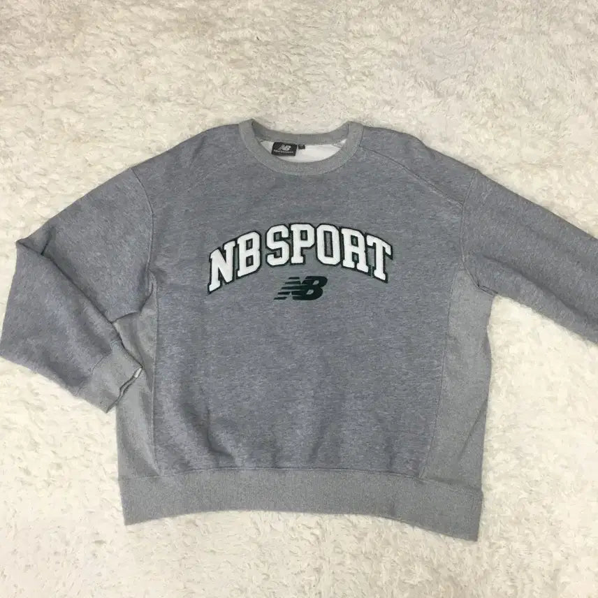 [BUNJANG] New Balance Big Logo Sweatshirt / 뉴발란스 빅로고 맨투맨 만원샵 EE10