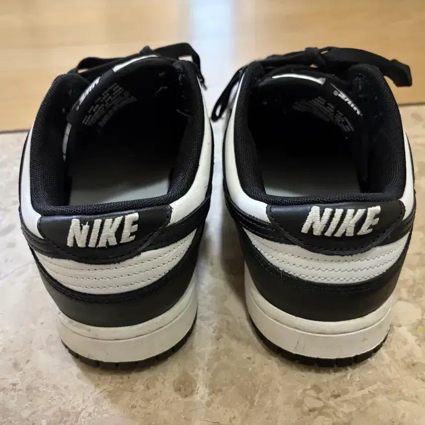 [BUNJANG] Nike Dunk Low "Panda" 270 Black/White / 나이키 범고래 270(거의 새상품)