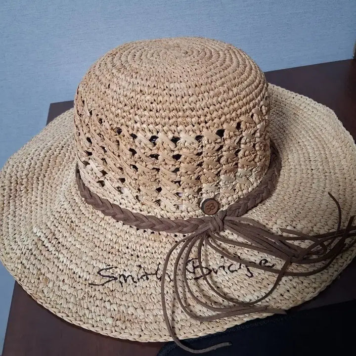 [BUNJANG] Smith Bridge Rattan Straw Hat / 스미스브릿지 라탄 밀짚 모자 (F)