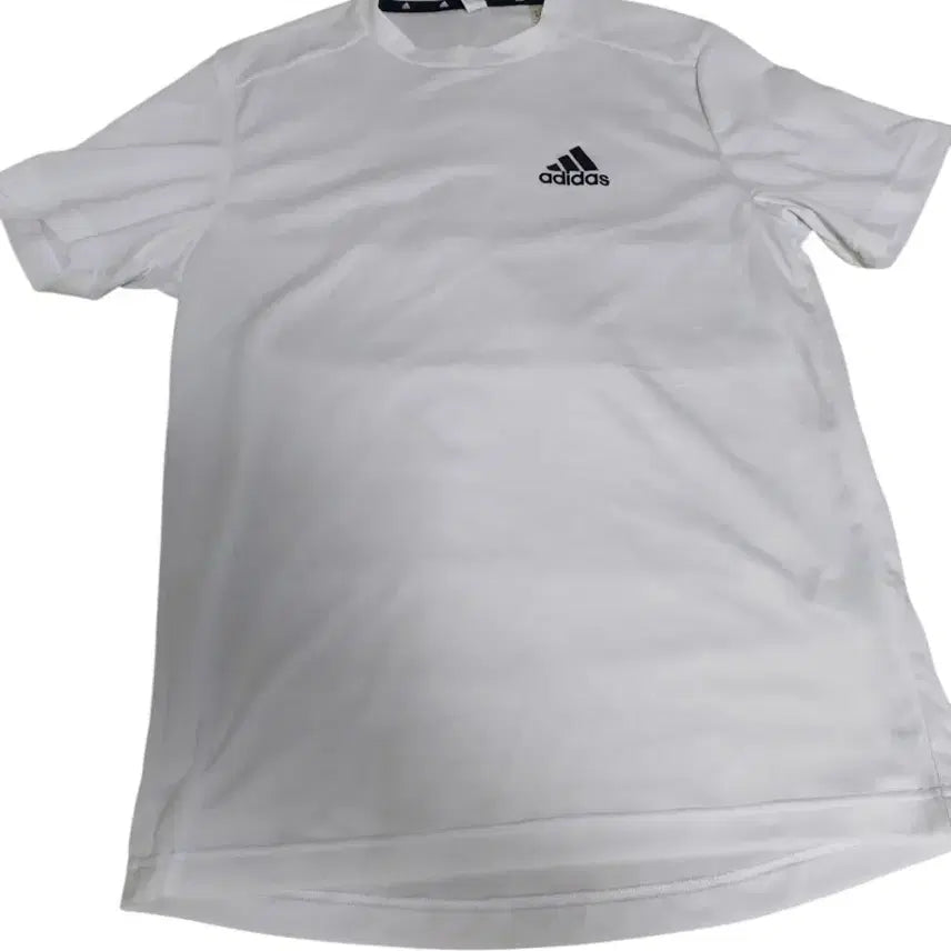 [BUNJANG] Adidas PL T-Shirt White / 아디다스 PL 티셔츠 화이트
