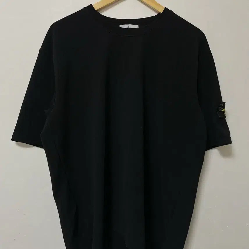 [BUNJANG] Black Functional Span T-Shirt / 105 블랙 기능성 스판 반팔티