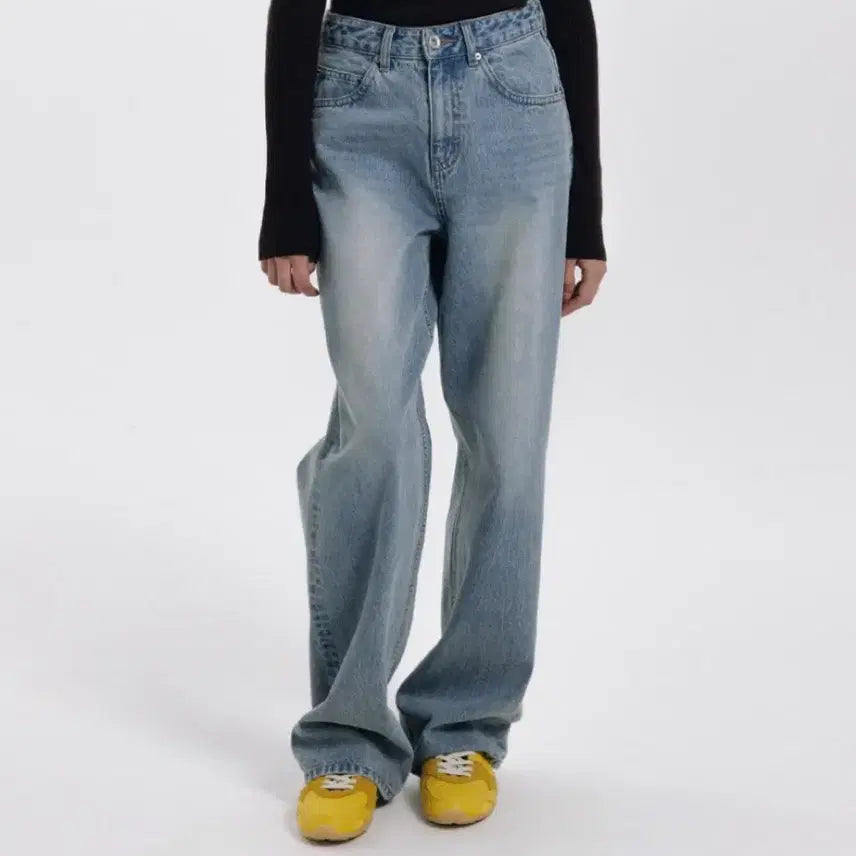 [BUNJANG] Haag Relaxed Fit Denim Jeans - Size M / haag 헤이그 a relaxed denim M
