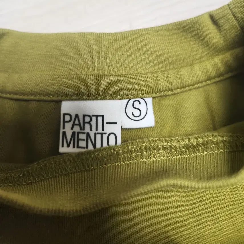 [BUNJANG] Partment Oversized Short Sleeve T-Shirt S / 파르티멘토 오버핏 반팔티S