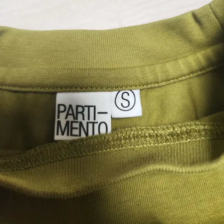 [BUNJANG] Partment Oversized Short Sleeve T-Shirt S / 파르티멘토 오버핏 반팔티S