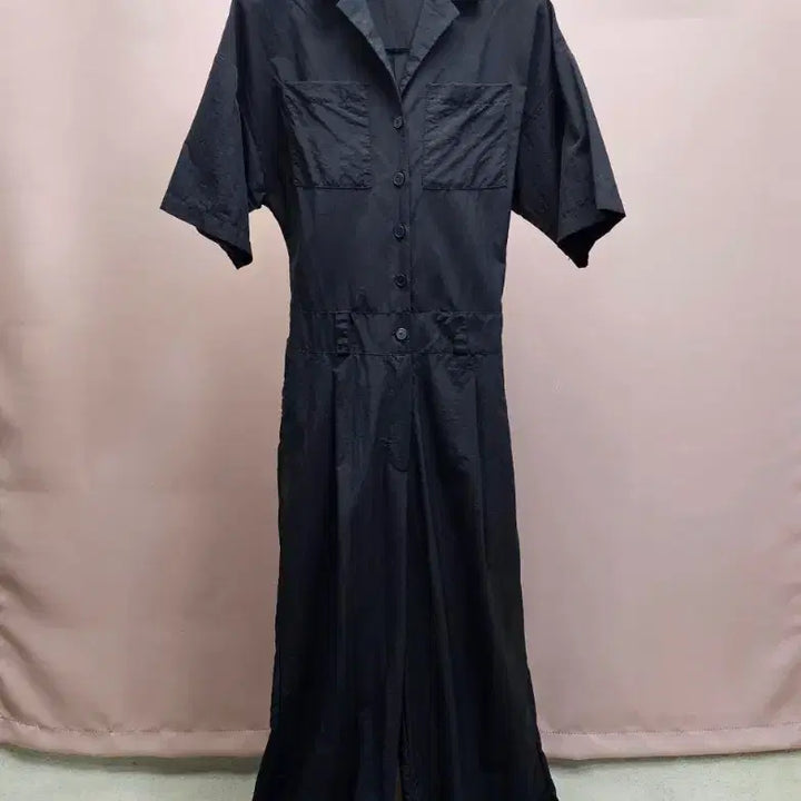 [BUNJANG] MOODLAB Wrinkled Cotton Shirt Pintuck Jumpsuit / MOODLAB 바스락 셔츠 핀턱 점프수트