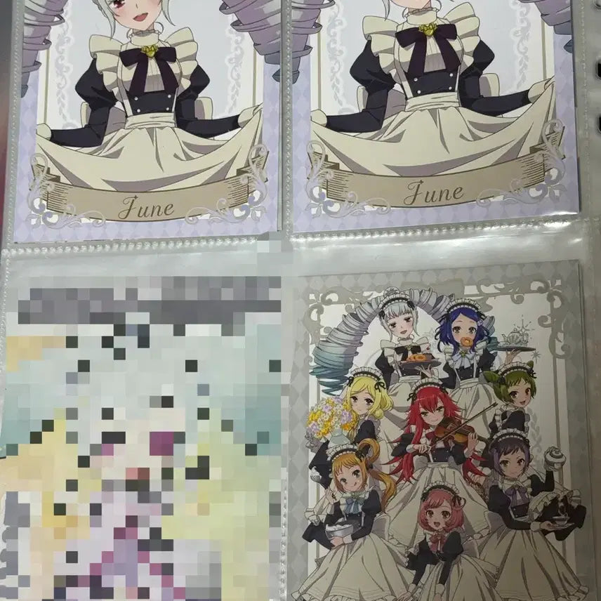 [BUNJANG] Rhythm Game Prism Stone June Amo Cafe Suipara Collaboration Cafe Exclusive Postcard / 프리티리듬 프리즘스톤 쥬네 아모카페 스이파라 콜라보카페 특전 엽서 굿즈