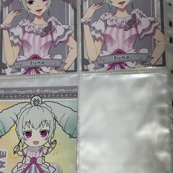 [BUNJANG] Rhythm Game Prism Stone June Amo Cafe Suipara Collaboration Cafe Exclusive Postcard / 프리티리듬 프리즘스톤 쥬네 아모카페 스이파라 콜라보카페 특전 엽서 굿즈