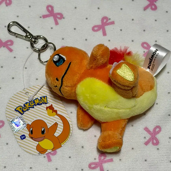 [BUNJANG] Pokemon Charmander Plush Keychain 8cm / 포켓몬스터 파이리 인형 키링 8cm 새상품