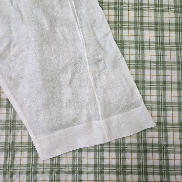 [BUNJANG] Korean Ramie Elastic Waist Pants (Size 55-66) / 4ㅡ모시 국산 고무줄 바지ㅡ55ㅡ66