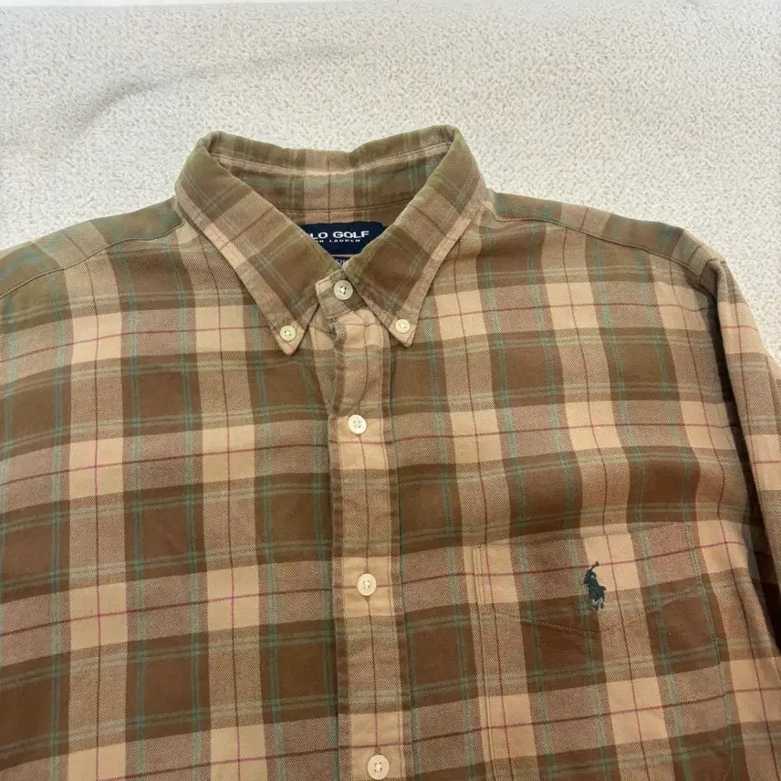 [BUNJANG] Polo Ralph Lauren Golf Vintage Check Shirt / 105 폴로랄프로렌 골프 빈티지 체크 셔츠