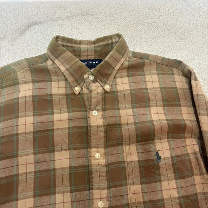 [BUNJANG] Polo Ralph Lauren Golf Vintage Check Shirt / 105 폴로랄프로렌 골프 빈티지 체크 셔츠