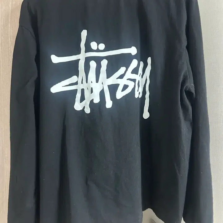[BUNJANG] Stussy Long Sleeve T-Shirt - Black, Size M / 스투시 롱슬리브 M