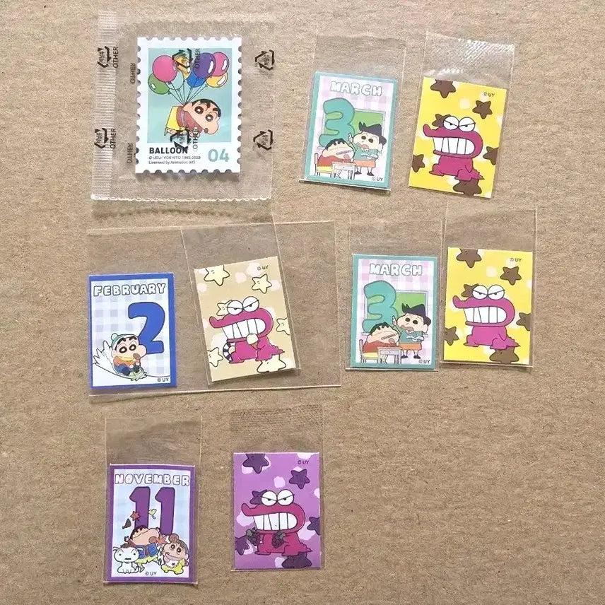 [BUNJANG] Crayon Shin-chan Sticker Bundle / 짱구는 못말려 스티커 일괄 판매합니다.