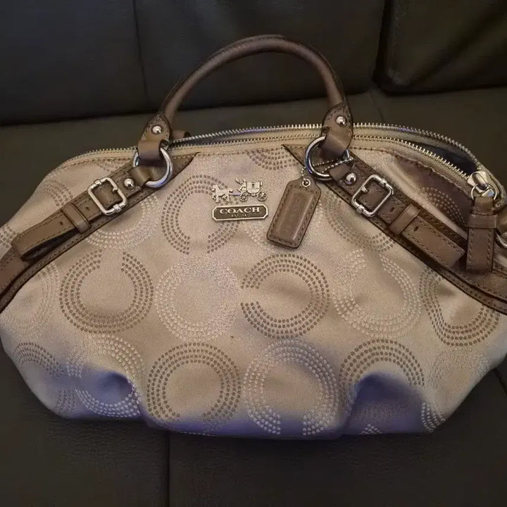 [BUNJANG] Coach Signature Shoulder Tote Bag / 코치 시그니처 숄더백 토트백