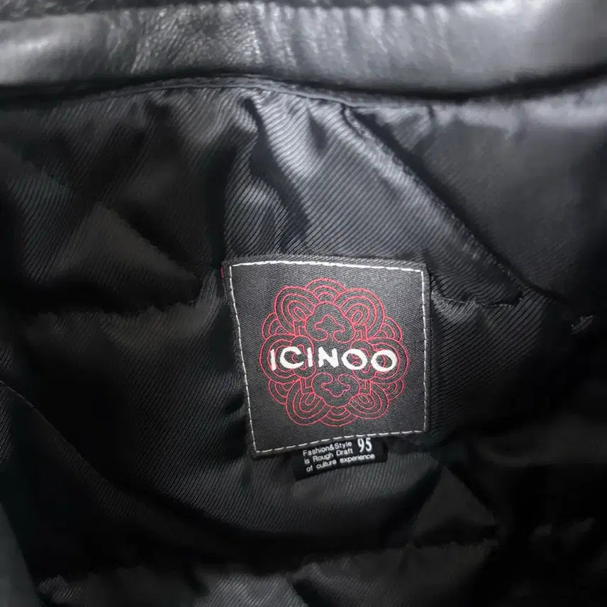 [BUNJANG] Lee Shinwoo Black Lambskin Leather Jacket / 이신우 양가죽 블랙 자켓