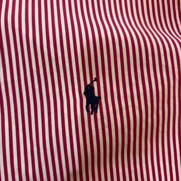 [BUNJANG] Polo Ralph Lauren Striped Cotton Shirt / 100 폴로랄프로렌 스트라이프 코튼 셔츠