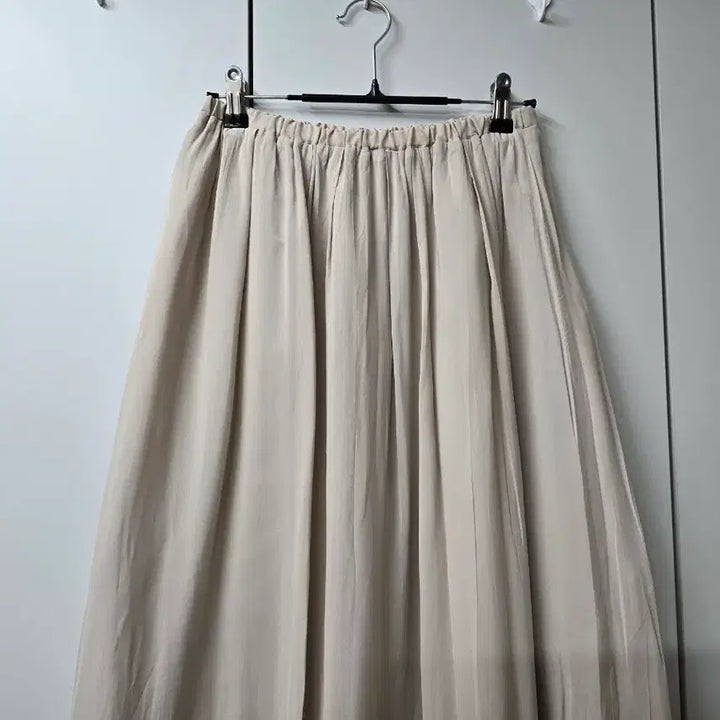 [BUNJANG] Chiffon Long Skirt with Waist Banding / 일본수입 허리밴딩 쉬폰 롱치마Free