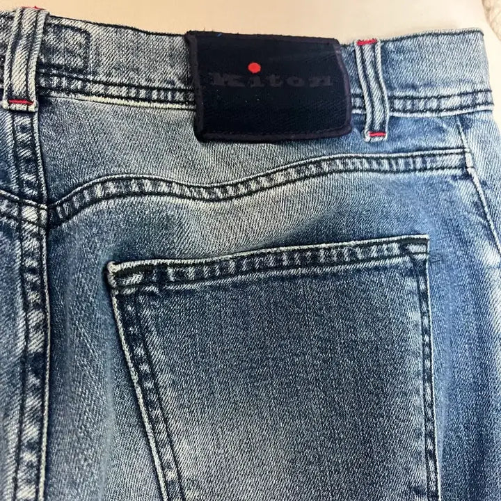 [BUNJANG] Kiton Denim Jeans Mid-Blue (Size 32) / 키톤 데님 청바지 중청(32사이즈)