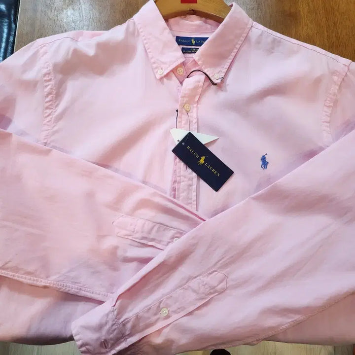 [BUNJANG] Polo Ralph Lauren Pink Oxford Shirt / 폴로 랄프로렌 핑크 옥스포드 셔츠 남방