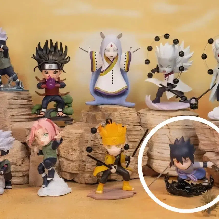 [BUNJANG] Pop Mart Naruto Ninja War Sasuke Figure / 팝마트 나루토 닌자대전 피규어(사스케)