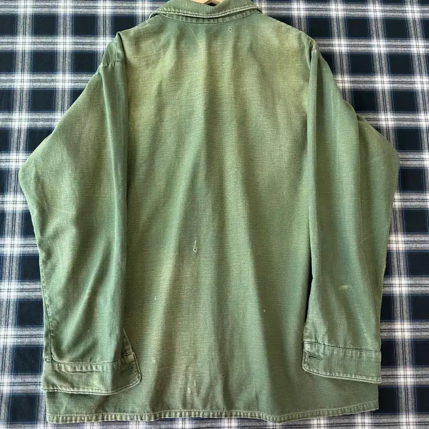 [BUNJANG] US Military OG-107 Field Shirt / 미군 og-107 밀리터리 셔츠