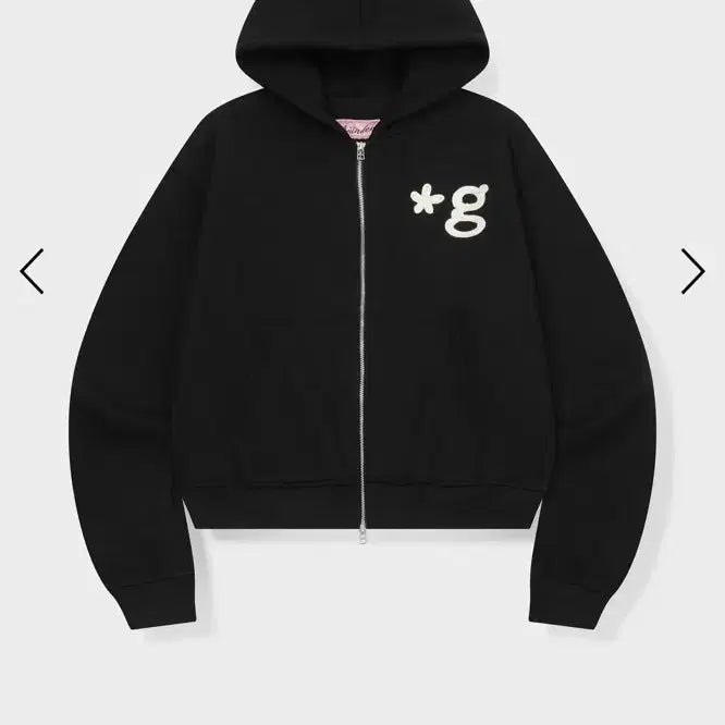 [BUNJANG] Grunden Black Fluffy Hoodie Zip-Up Size 2 / 글런든 후드집업 블랙 사이즈 2