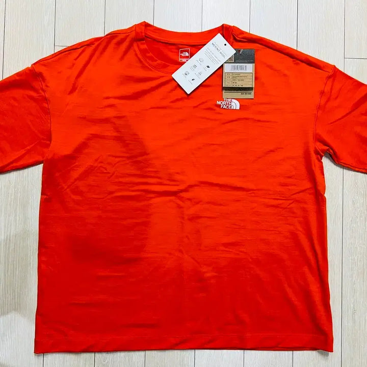 [BUNJANG] The North Face Tech Merino Wool Short Sleeve T-Shirt / 노스페이스 테크 메리노 울 반팔 90