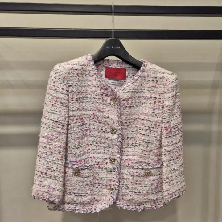 [BUNJANG] Michaa ACT3 7-Sleeve Tweed Jacket - Size 44 / 미샤 michaa act3 7부 트위드자켓 44사이즈 새상품