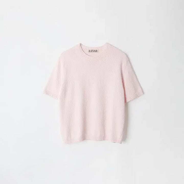[BUNJANG] LEBA Pebble Boucle Knit (Pink, Free Size) / (새상품)르바 페블 부클 니트