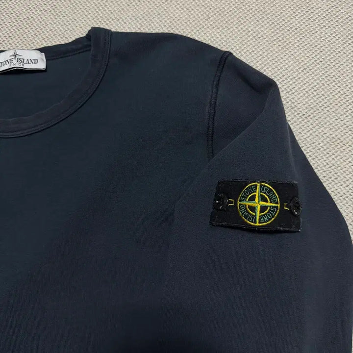 [BUNJANG] Stone Island Logo Patch Sweatshirt / 스톤아일랜드 와펜 맨투맨